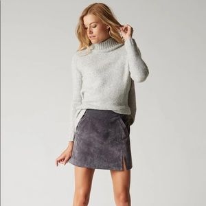 [BlankNYC] 100% Suede mini skirt- NWT